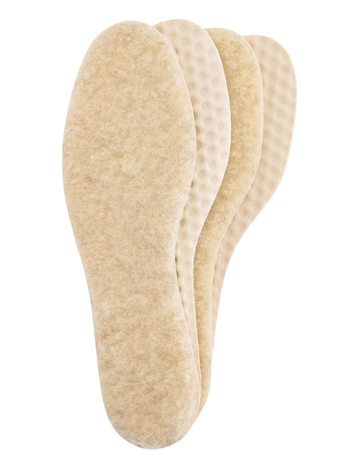 Bama Group Einlegesohle Wollsohle 2er Pack - reine Wolle in beige günstig kaufen