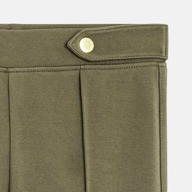 Jegging chic en jersey Milano vert fille