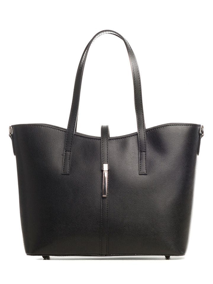 Lucca Baldi Leder-Schultertasche 