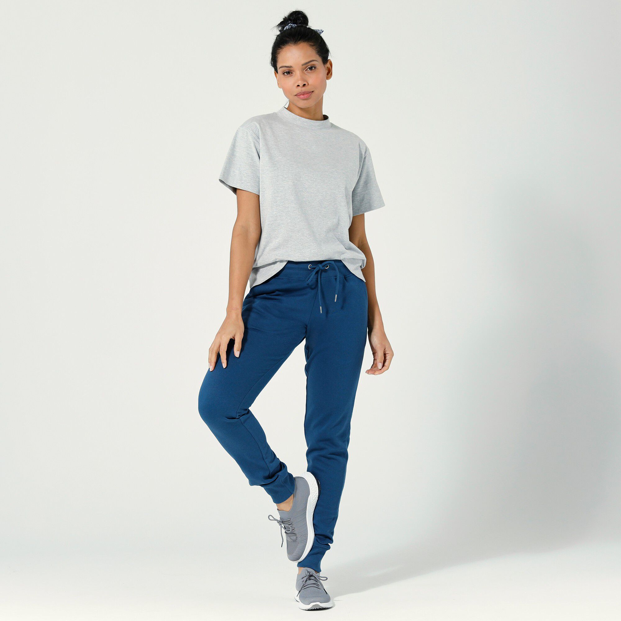 Pantalon jogging en molleton gratté