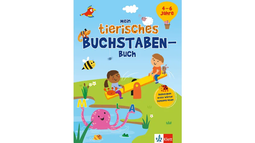 Mein tierisches Buchstaben-Buch (4 – 6 Jahre)