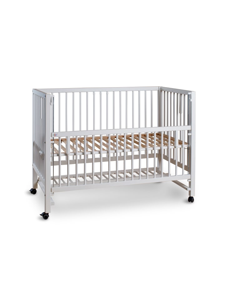 tiSsi tiSsi® XXL Anstell- / Beistellbett  HAJO Buche WEISS  124x64 cm günstig kaufen onesize