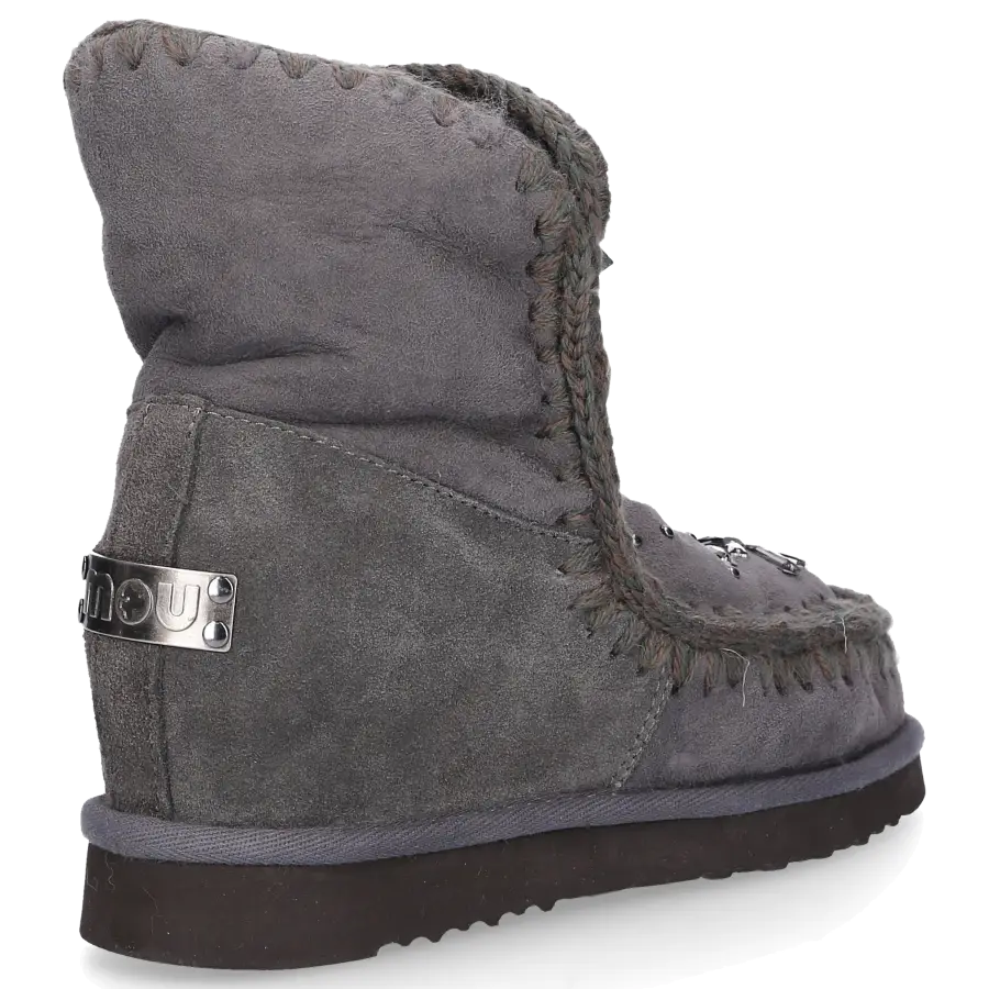 MOU - Snowboots NEW STONES gefüttert - grau