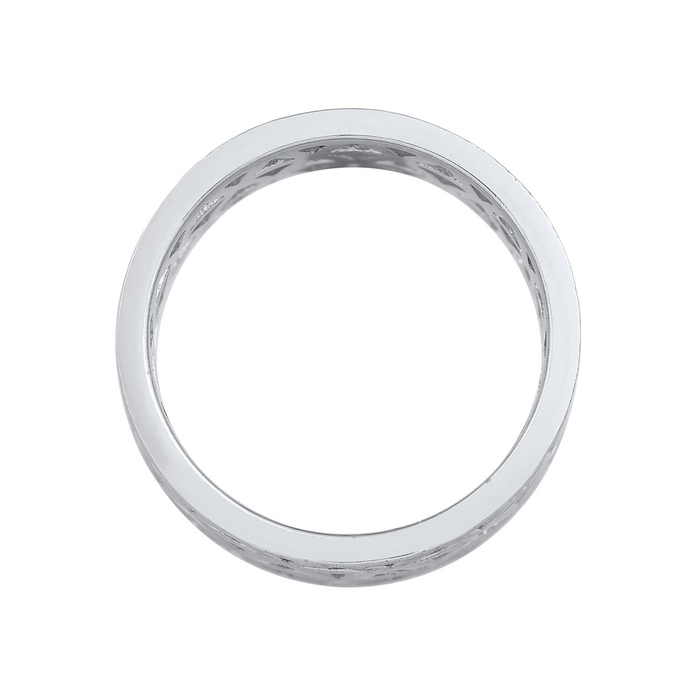 Elli Elli Bague Femmes Bande Fleur de Vie Ludique en Argent Sterling 925 Bague