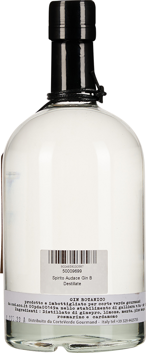 Spirito Audace Gin Botanico Artigianale 0,5 Liter
