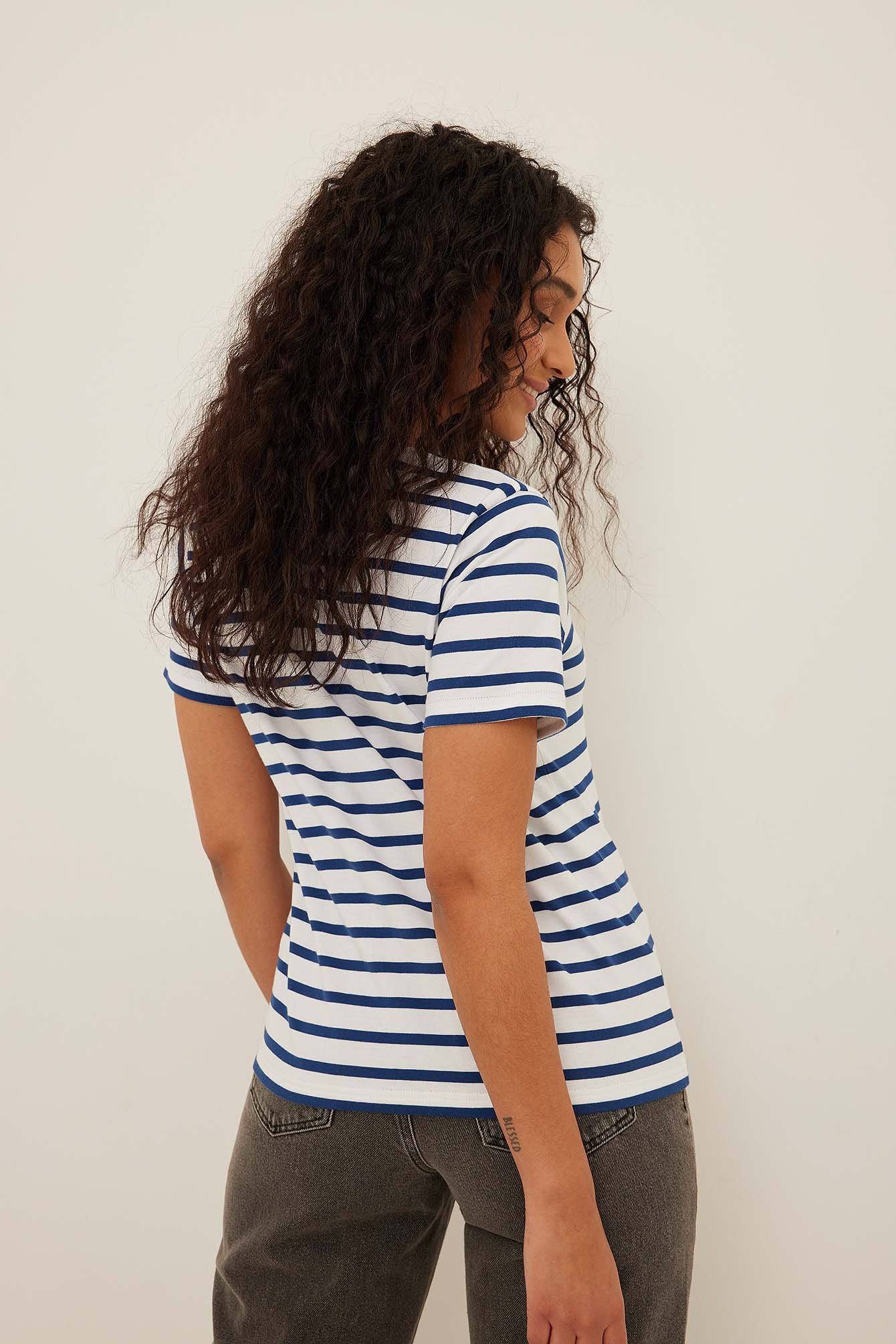 Bio-Boxy-T-Shirt aus Baumwolle