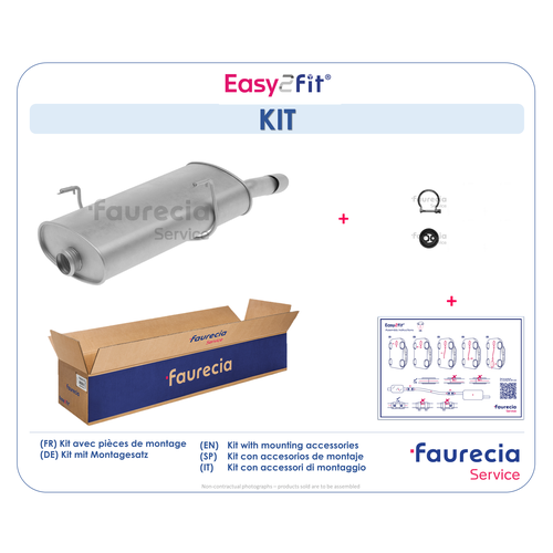 FAURECIA NACHSCHALLDAEMPFER FS45468 - ATU