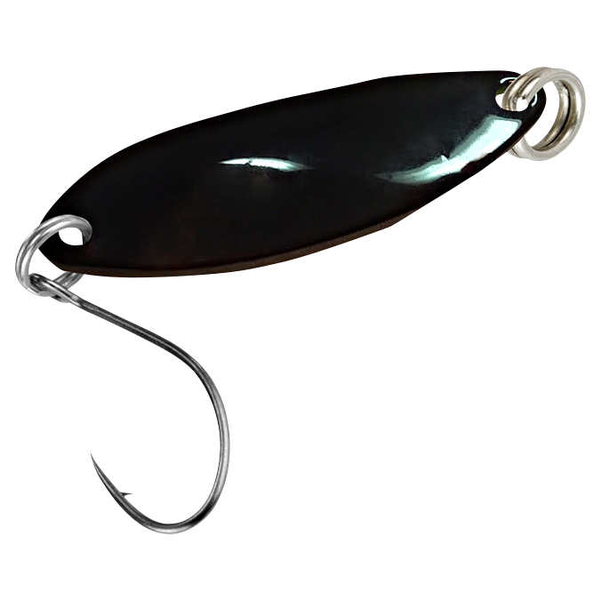FTM Trout Spoon Tango (1,8 g, Schwarz/Grün UV)