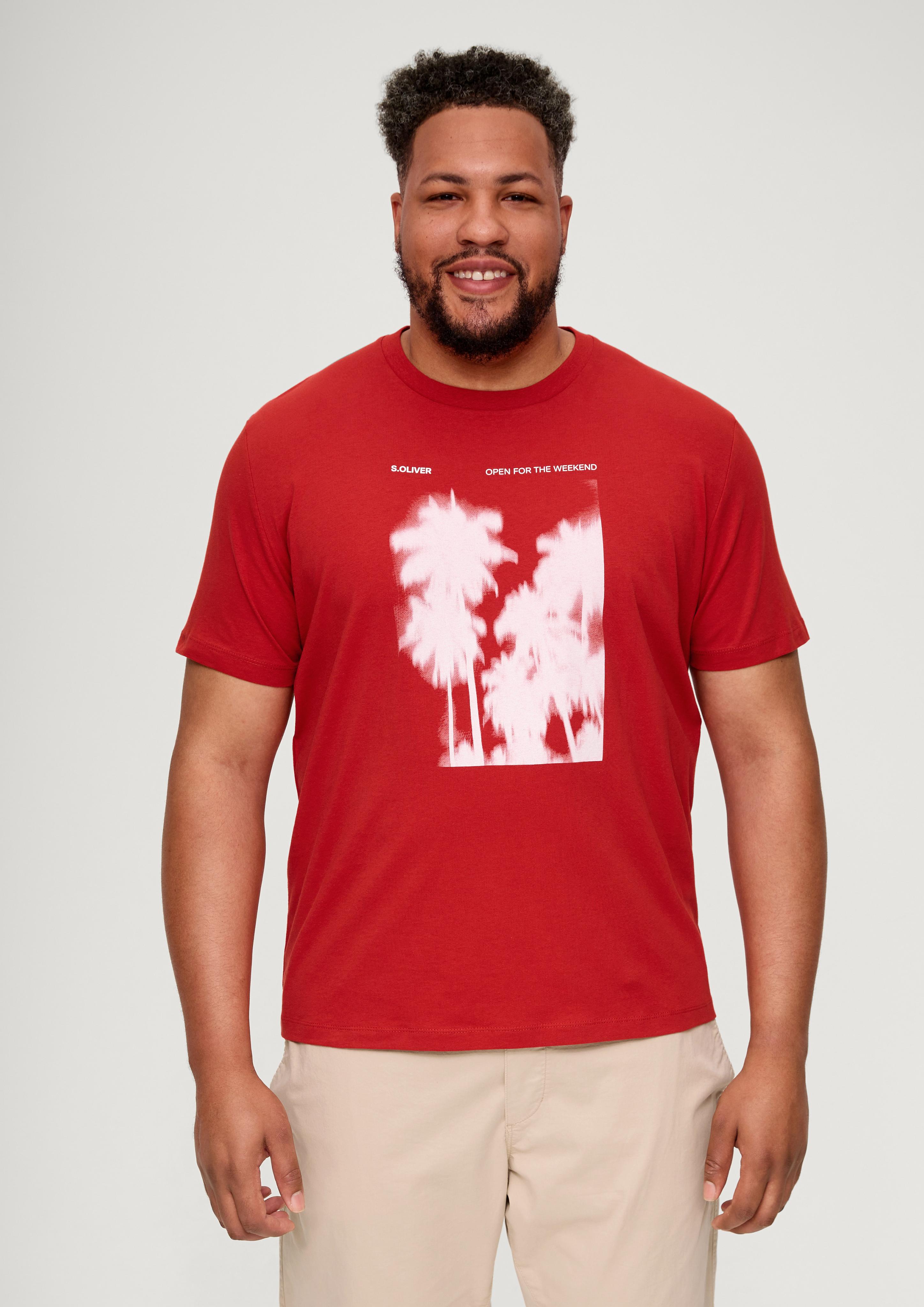 T-Shirt mit Frontprint  2135657-30D1