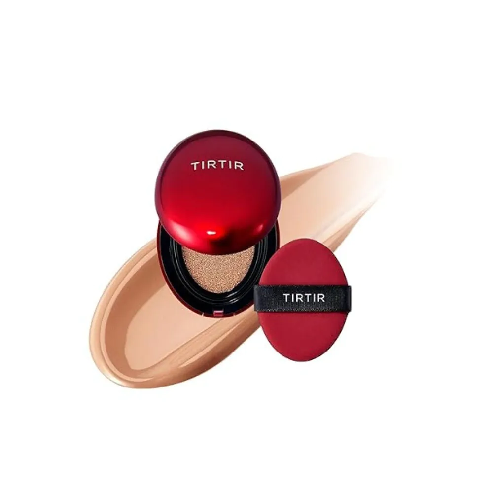 Tirtir Mask Fit Red Mini Cushion Foundation spužva SPF40 PA++, 33C nijansa lješnjaka
