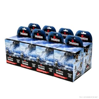 D&D Icons of the Realms Miniatures: Snowbound 8 ct. Brick (Set 19) (8)