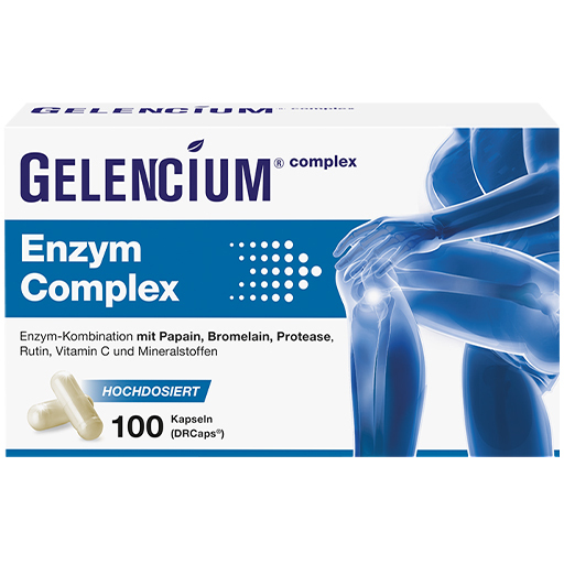 GELENCIUM Enzym Complex hochdos.m.Bromelain Kaps.  100 St  Kapseln