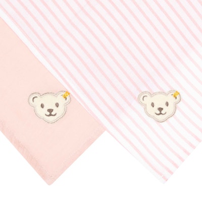 Mullwindel 2er Pack GOTS, rosa