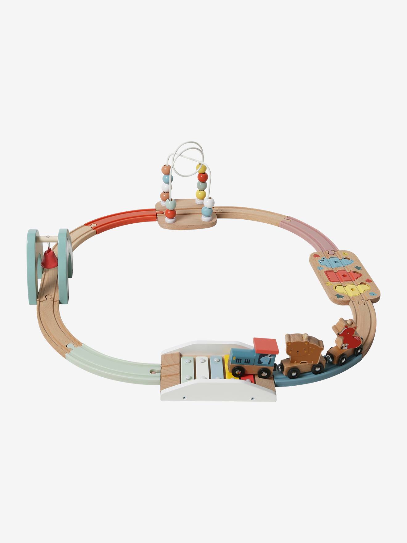 Mon premier circuit de train (12 pièces) en bois FSC® bois