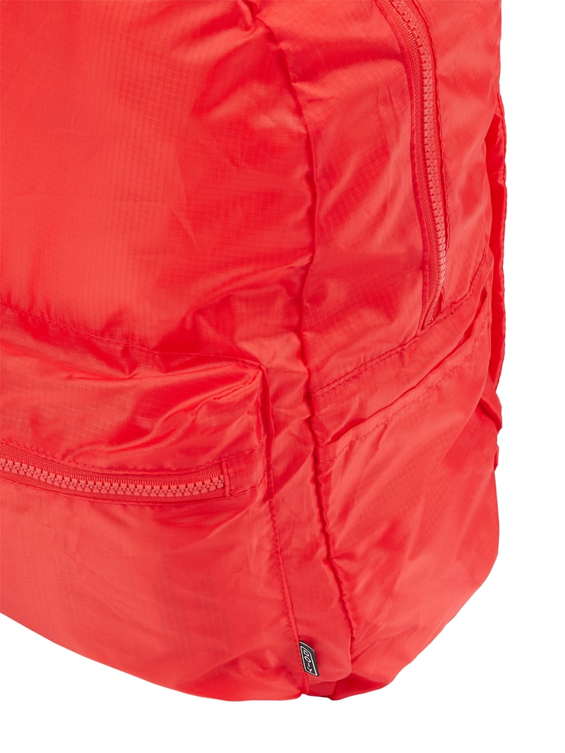 Rucksack mit Zweiwege-Reißverschluss Modell 'Nomad Heart' in rot