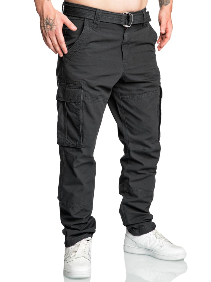 Amaci&Sons Cargopants PASCAGOULA in Schwarz günstig kaufen