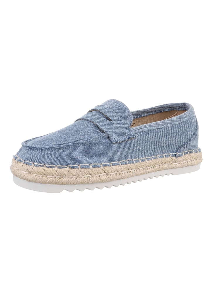 Ital-Design Halbschuh in Hellblau günstig kaufen