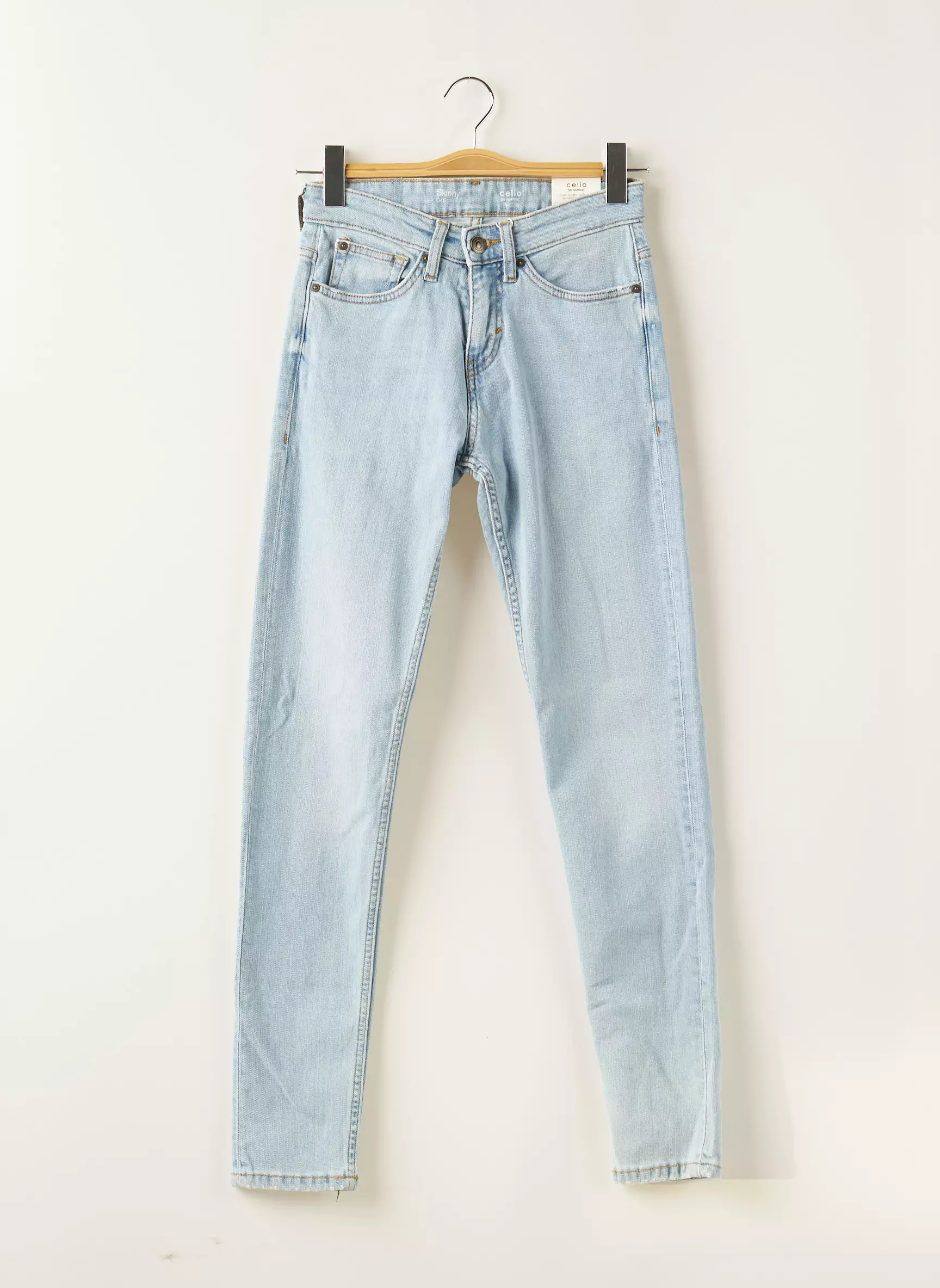 Celio Jeans Skinny Homme couleur bleu