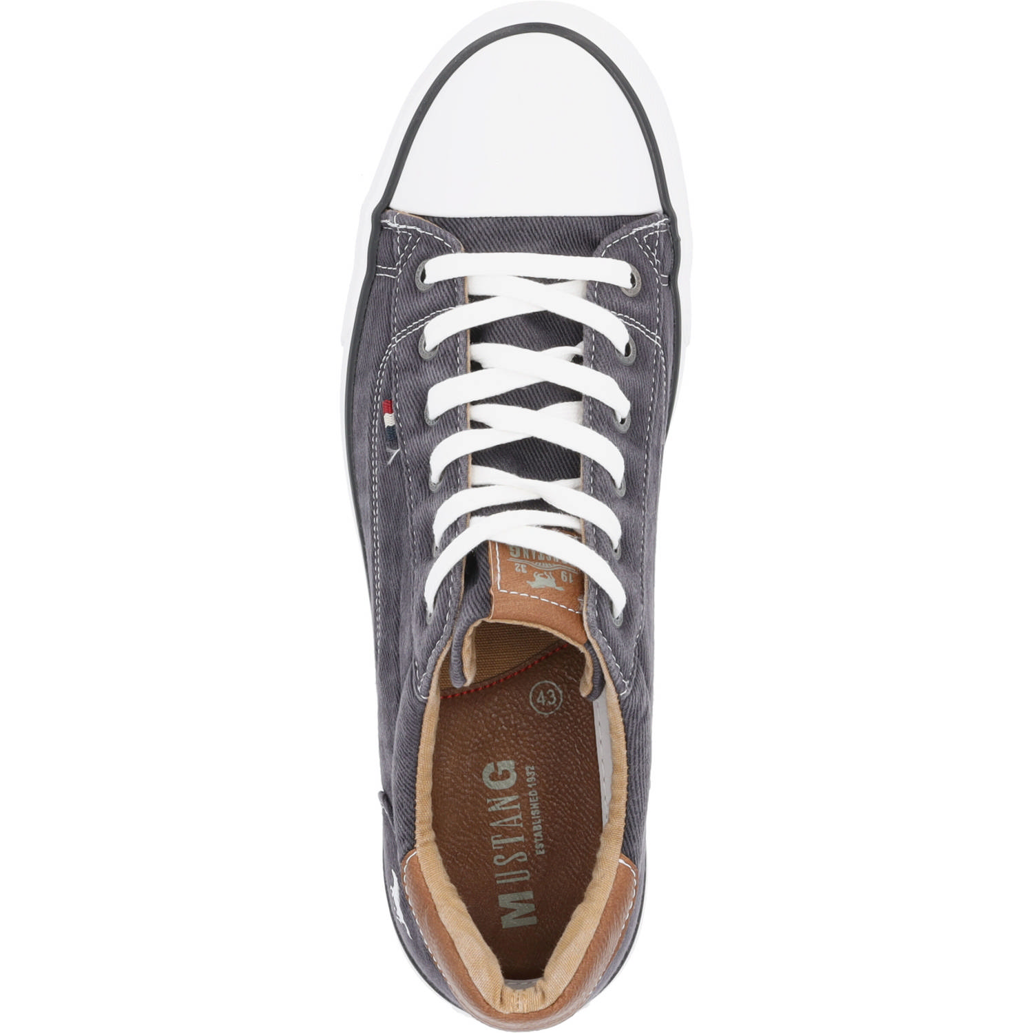 Mustang 4180302, Sneakers Low, Herren, Schwarz