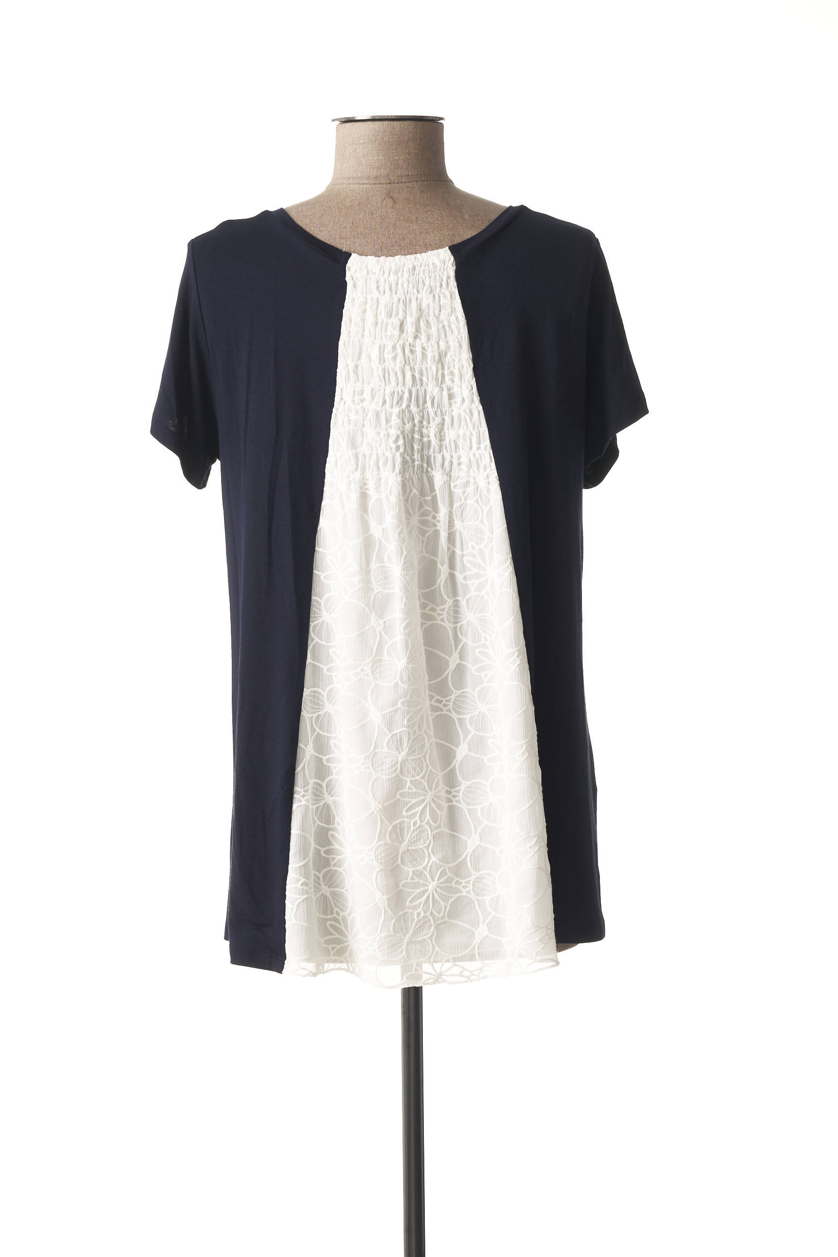 Attesa Chemisiers Maternite Femme couleur bleu