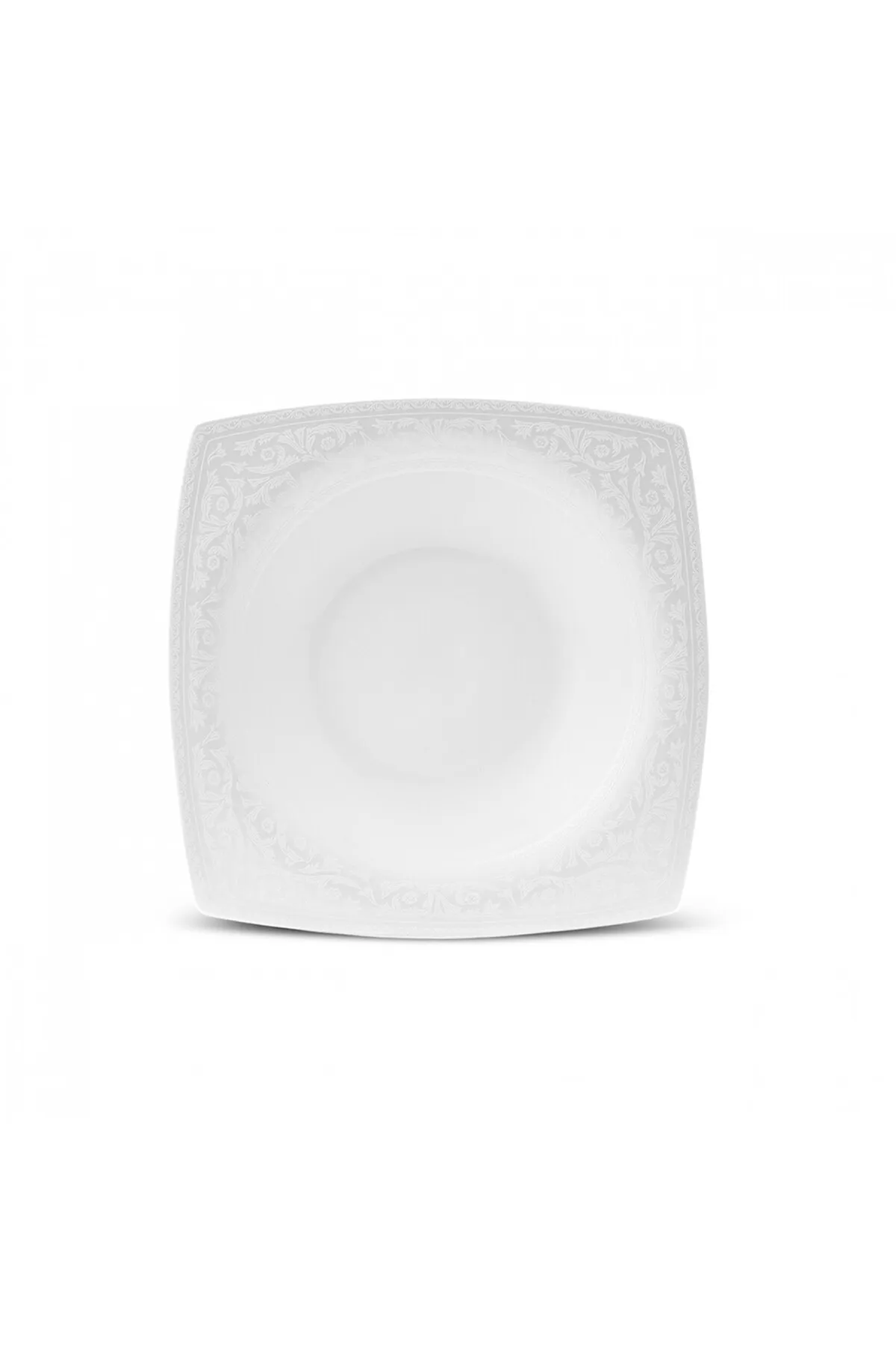 Karaca  Fine Pearl Roma 58-teilig 12 Personen Quadratisch - Set - Innovatives Geschirrset