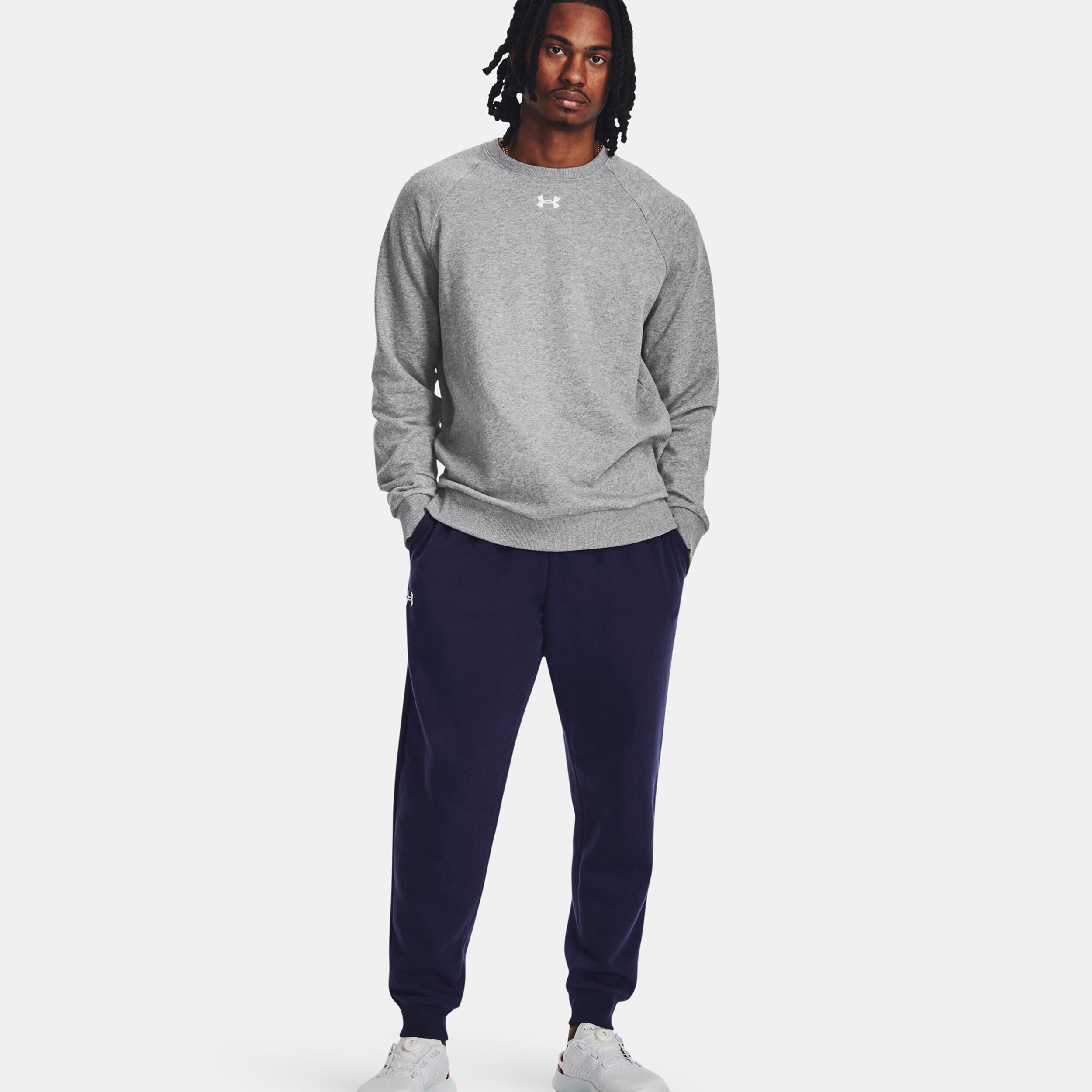 Rival Crew Sweatshirt Herren - Grau