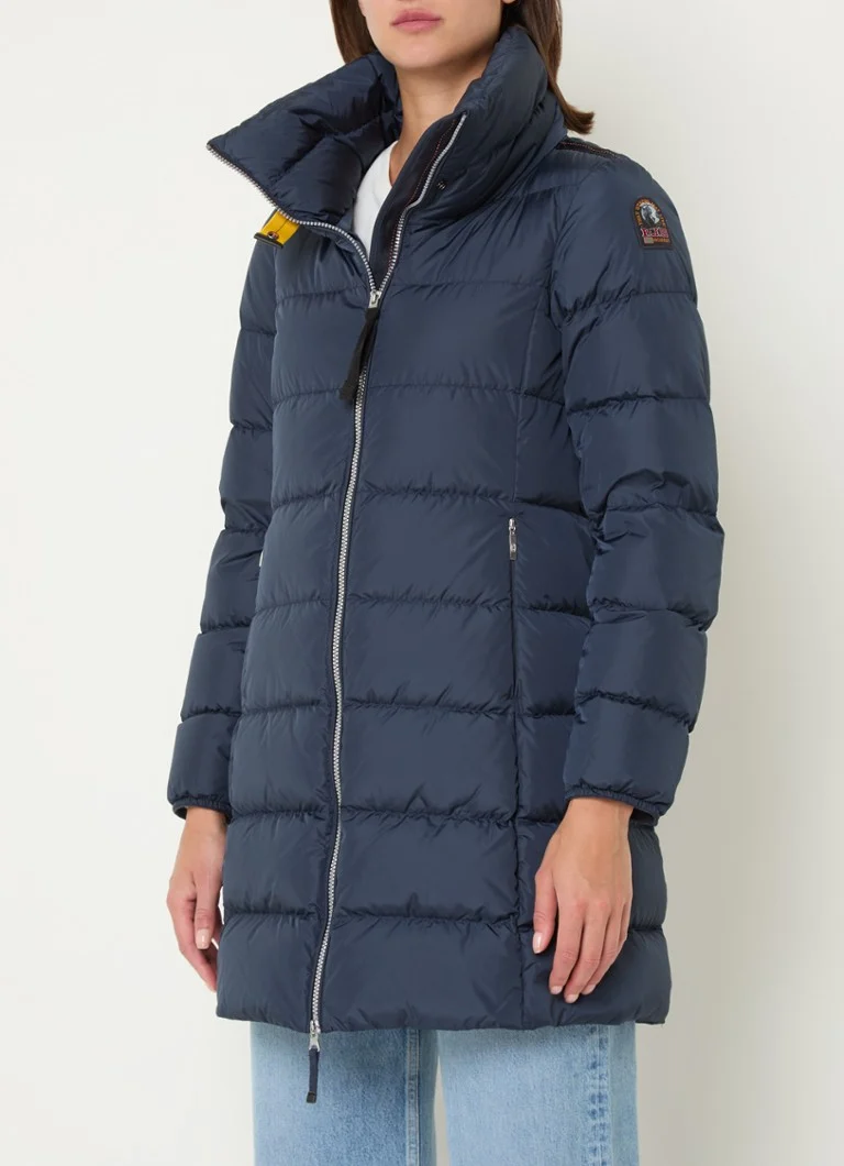 Parajumpers Malandra polsterēta jaka ar dūnu pildījumu un rāvējslēdzēja kabatām