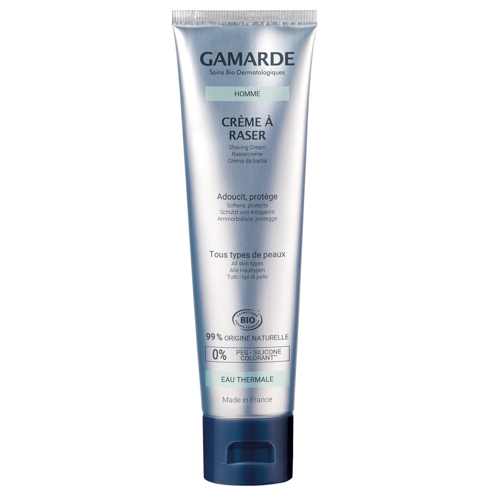 gamarde CREME A RASER  TOUS TYPES DE PEAUX Tube100 ml Crème de rasage