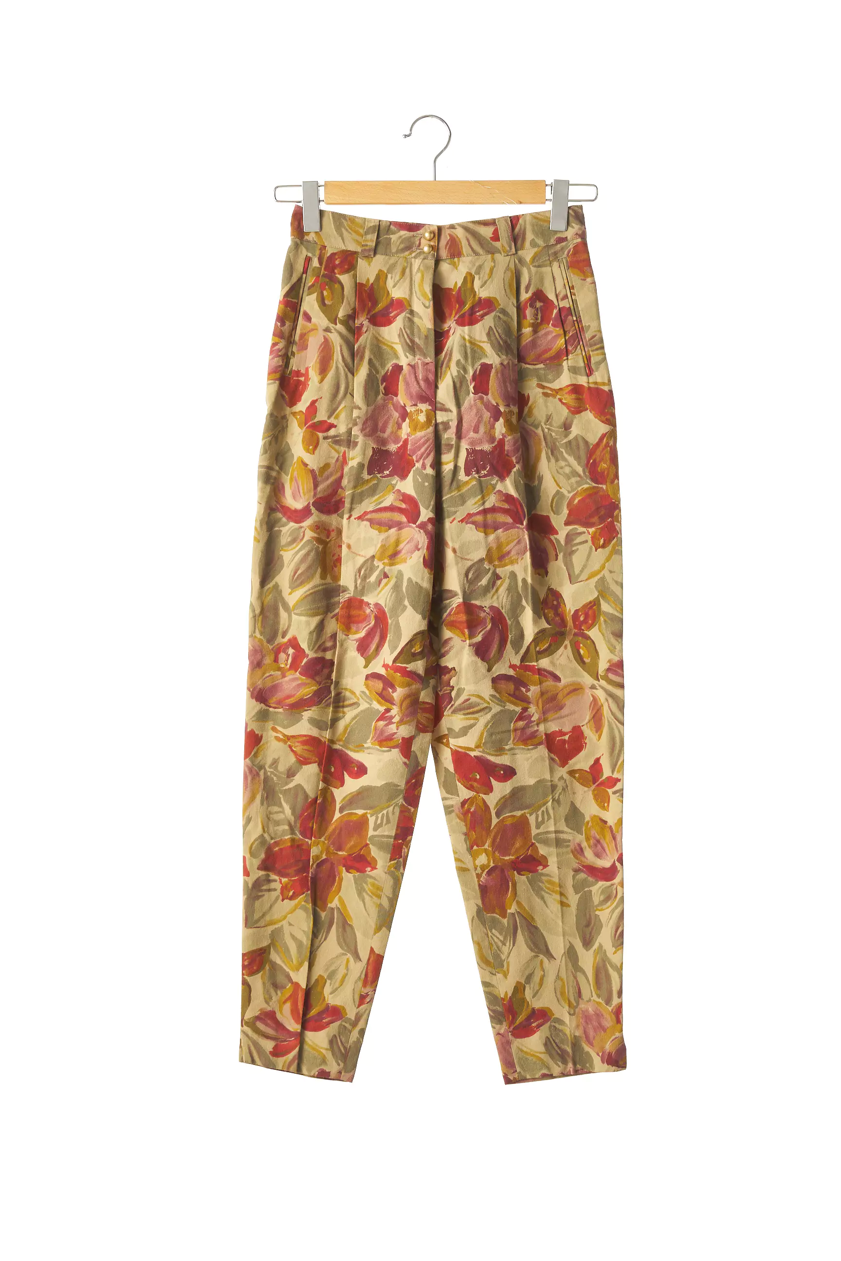 St  Emile Pantalon7 8 Femme couleur vert