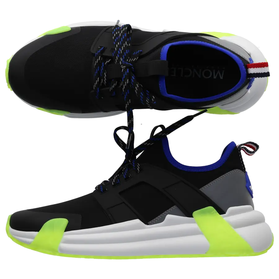 Moncler - Sneaker low LUNAROVE Neopren - schwarz