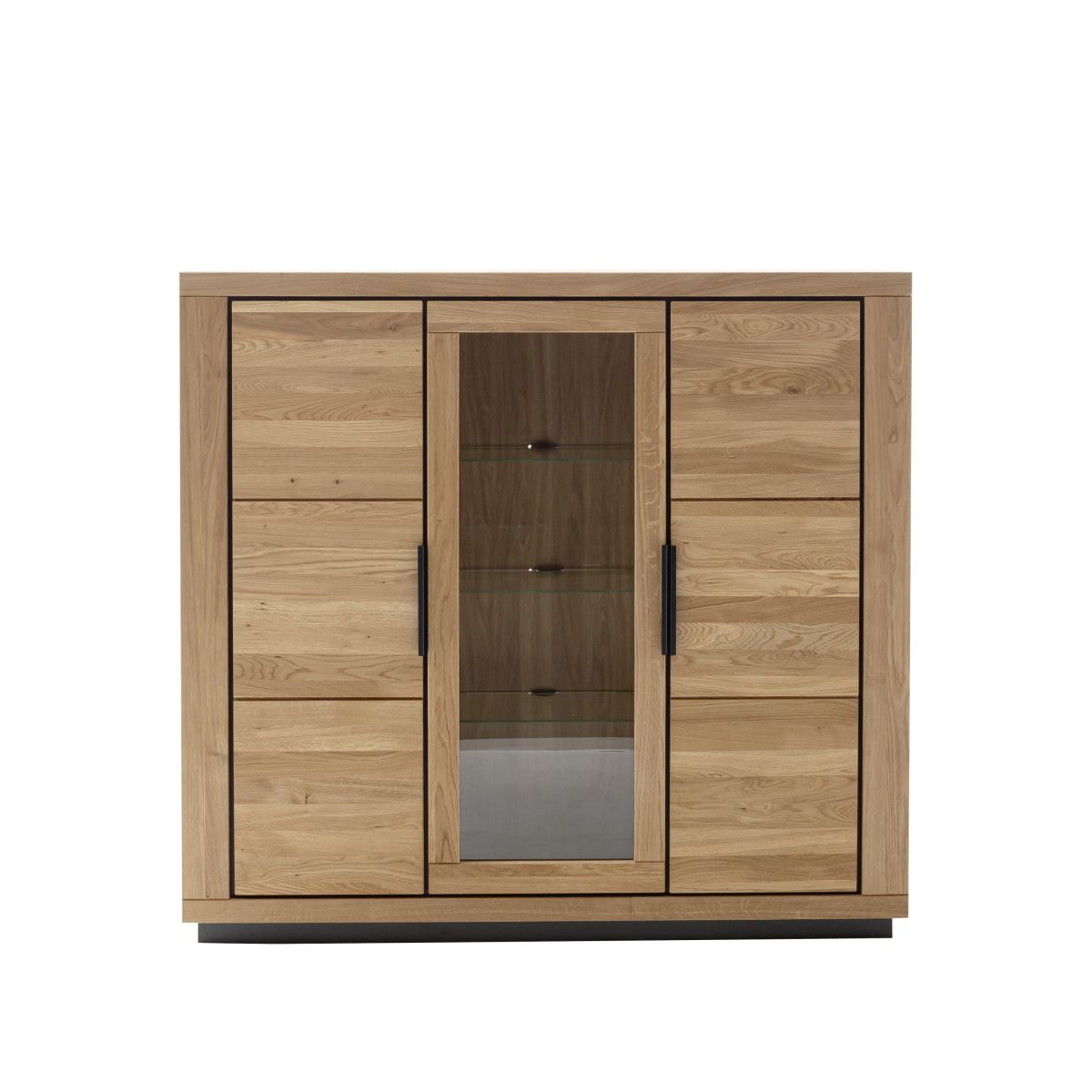 MCA Highboard Greno Wildeiche 153 x 142 cm