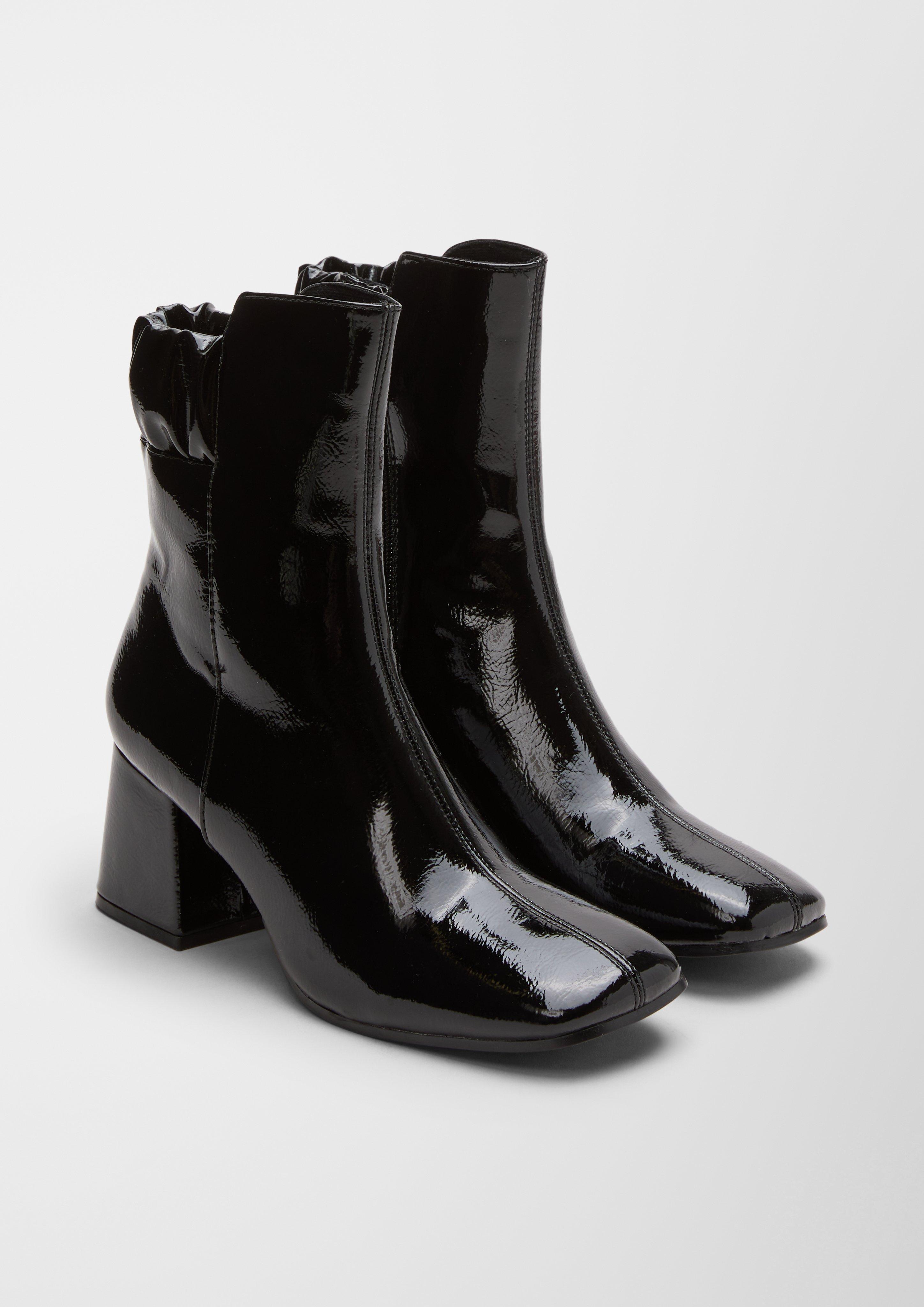 Stiefel in Lackleder-Optik  6006603-018