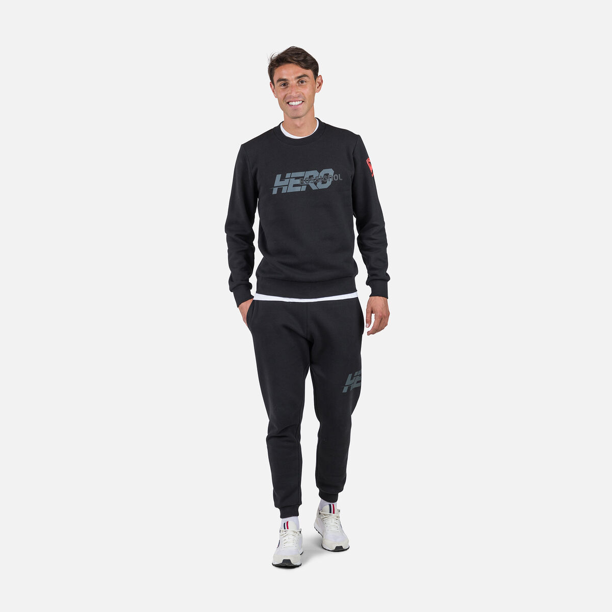 Herrensweatshirt mit Rundhalsausschnitt Hero