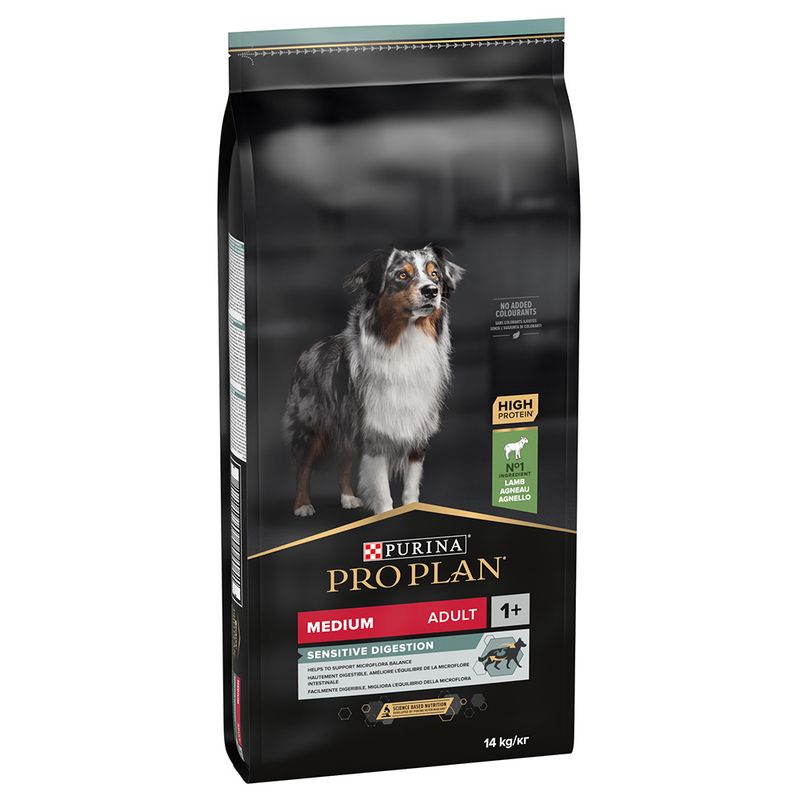 PURINA PRO PLAN Medium Adult Lamm & Reis Sensitive Digestion