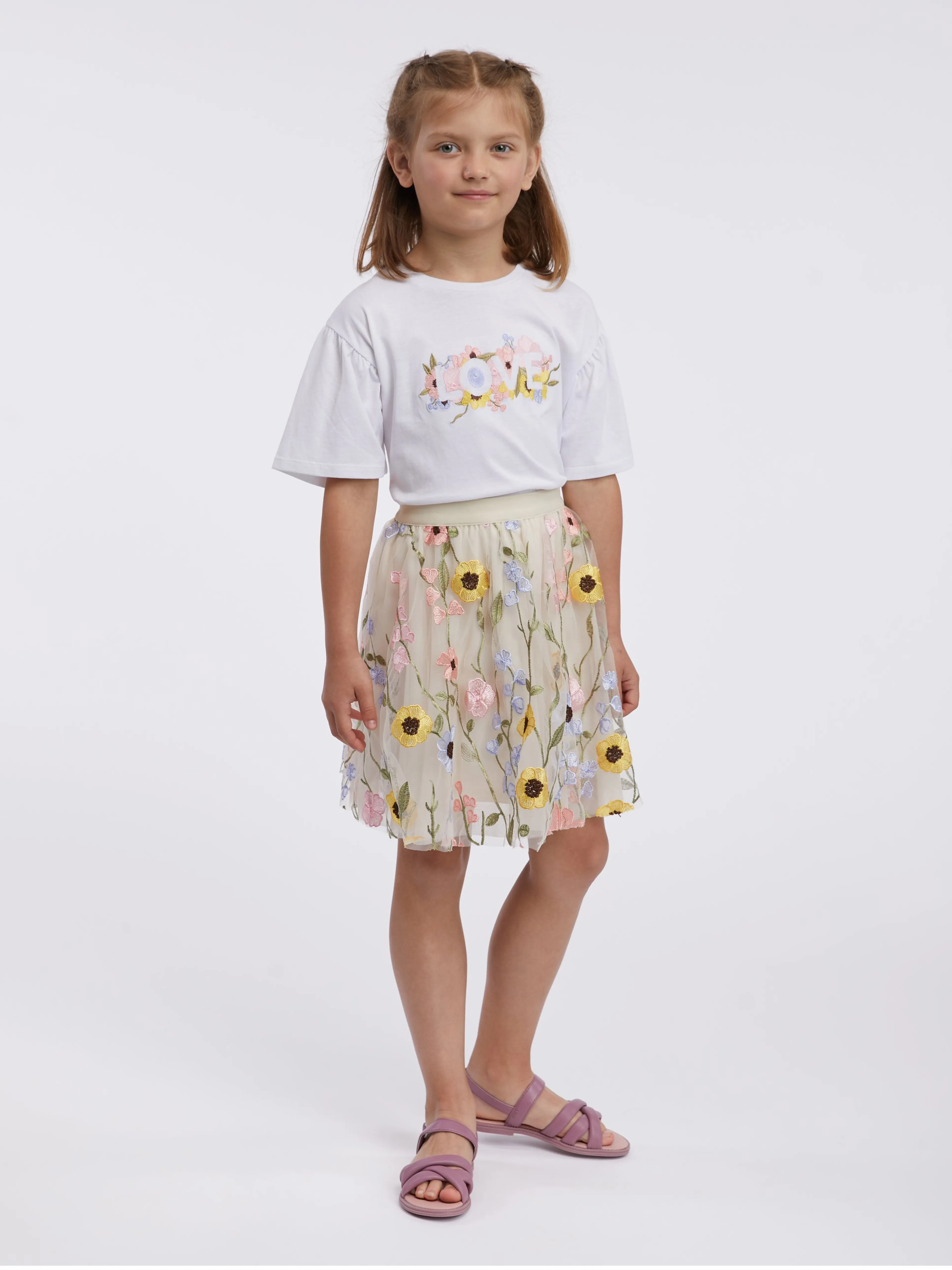 Weißes Mädchen-T-Shirt ORSAY