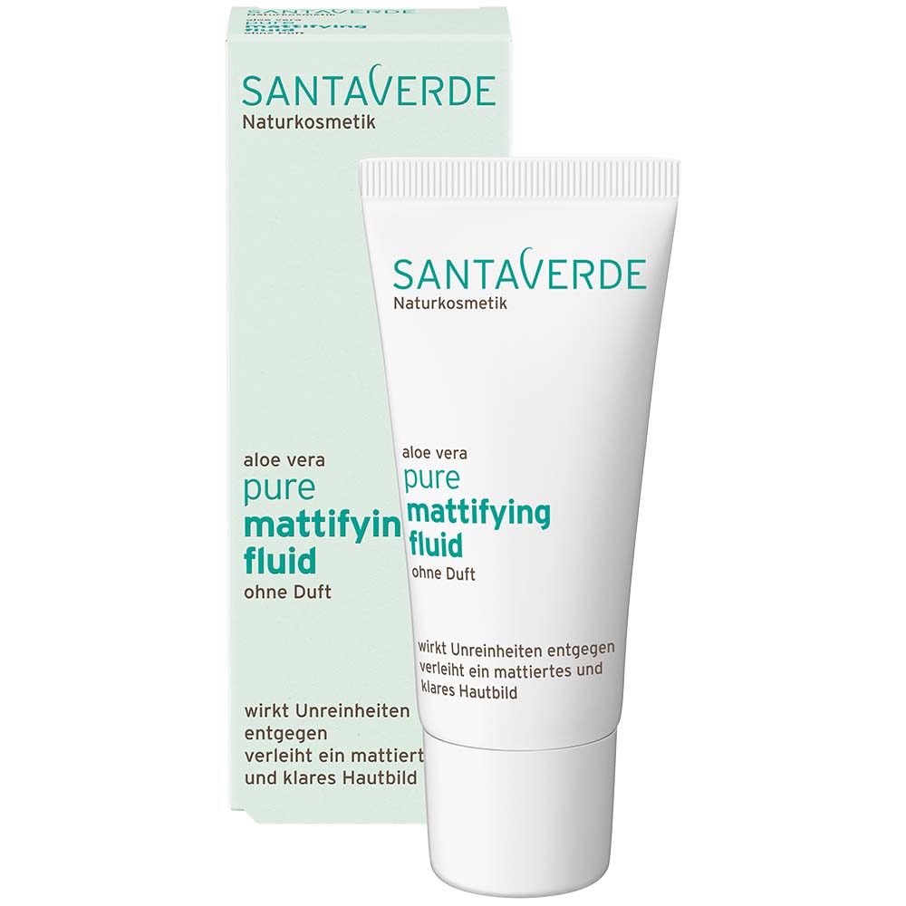 Santaverde pure Mattifying Fluid ohne Duft 30 ml