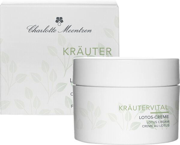 Charlotte Meentzen Kräutervital Lotos-Creme Nachtcreme