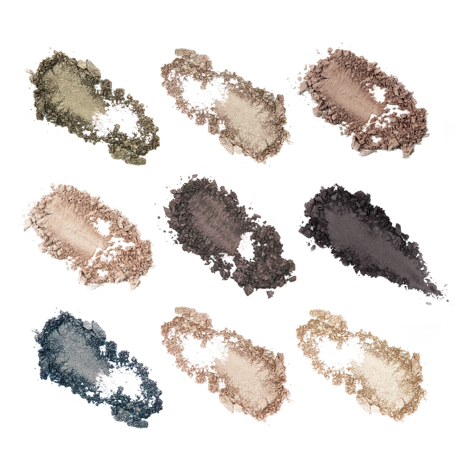 Nude Cool Eyeshadow Palette - Paleta očných tieňov, Kompaktné očné tiene