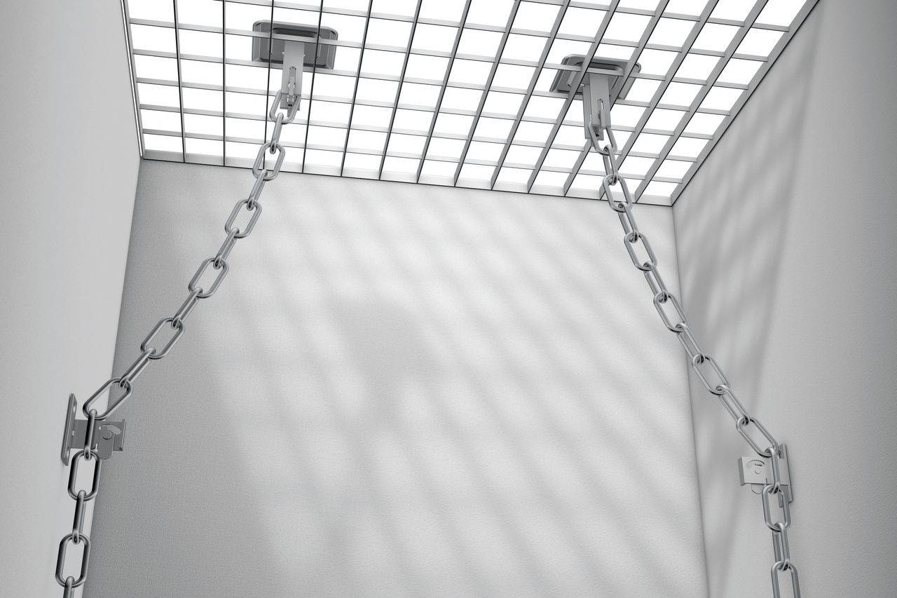 Basi GS70 Gitterrostsicherung mit Kette