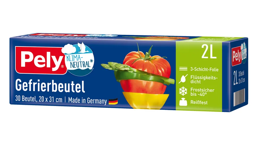 Pely® Gefrierbeutel 2 Liter