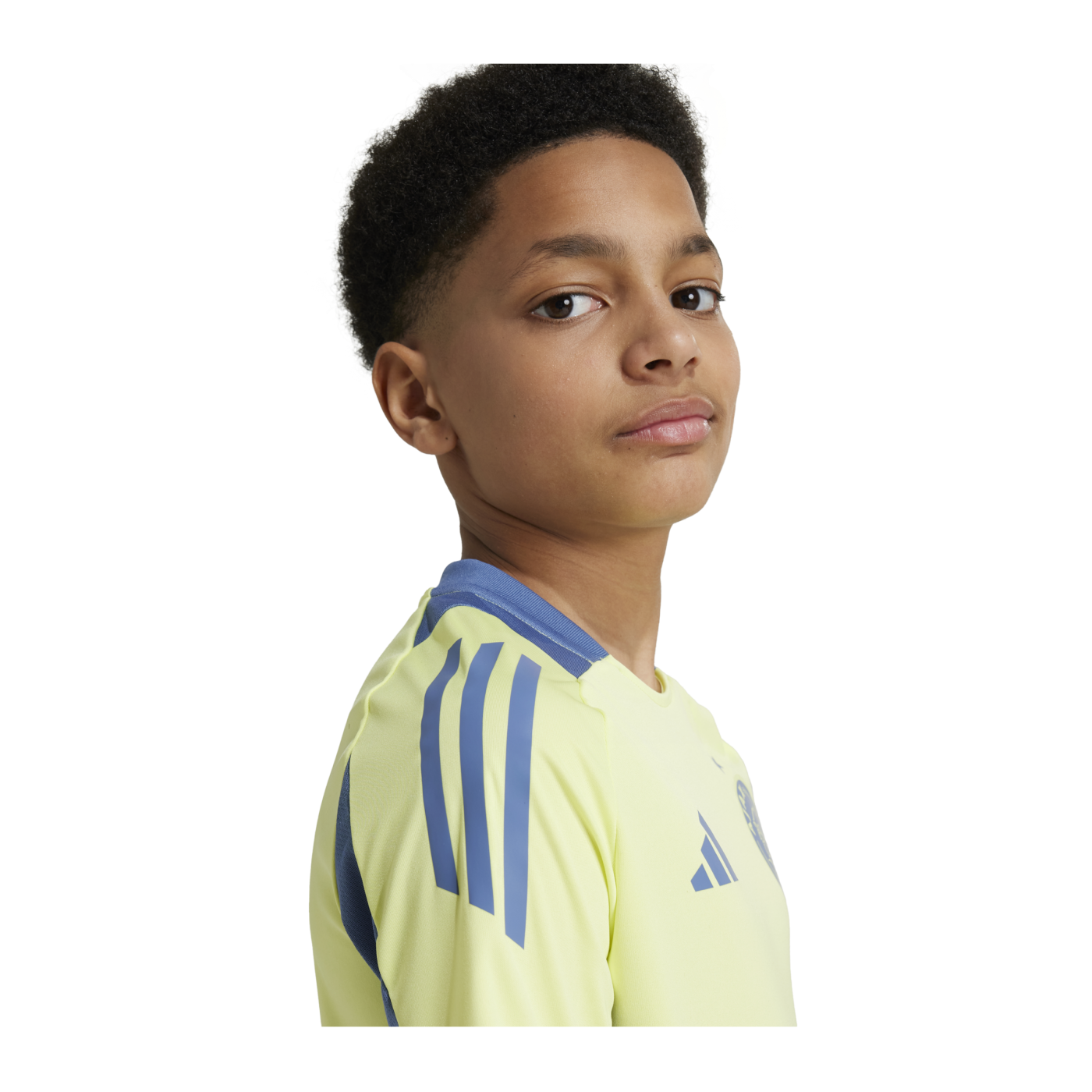 adidas Ajax Amsterdam Training T-Shirt Kids Gelb