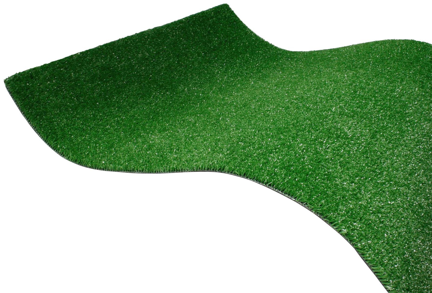 Kunstrasen SPRING, Primaflor-Ideen in Textil, rechteckig, Höhe: 7 mm, Rasenteppich, Drainagefunktion, witterungsbeständig, strapazierfähig