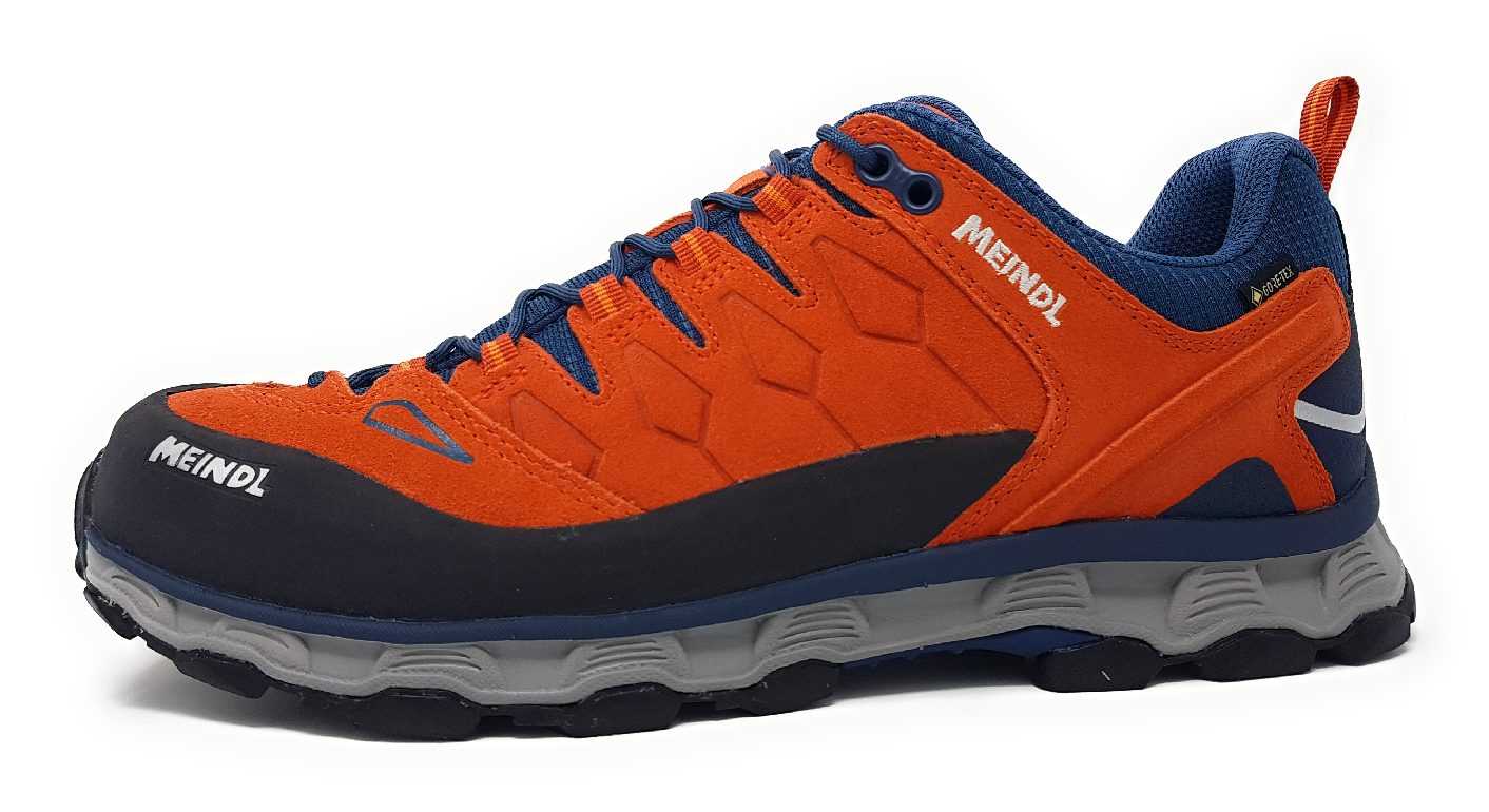 Meindl Lite Trail GTX 3966-24 Rot 24 leuchtorange/jeans