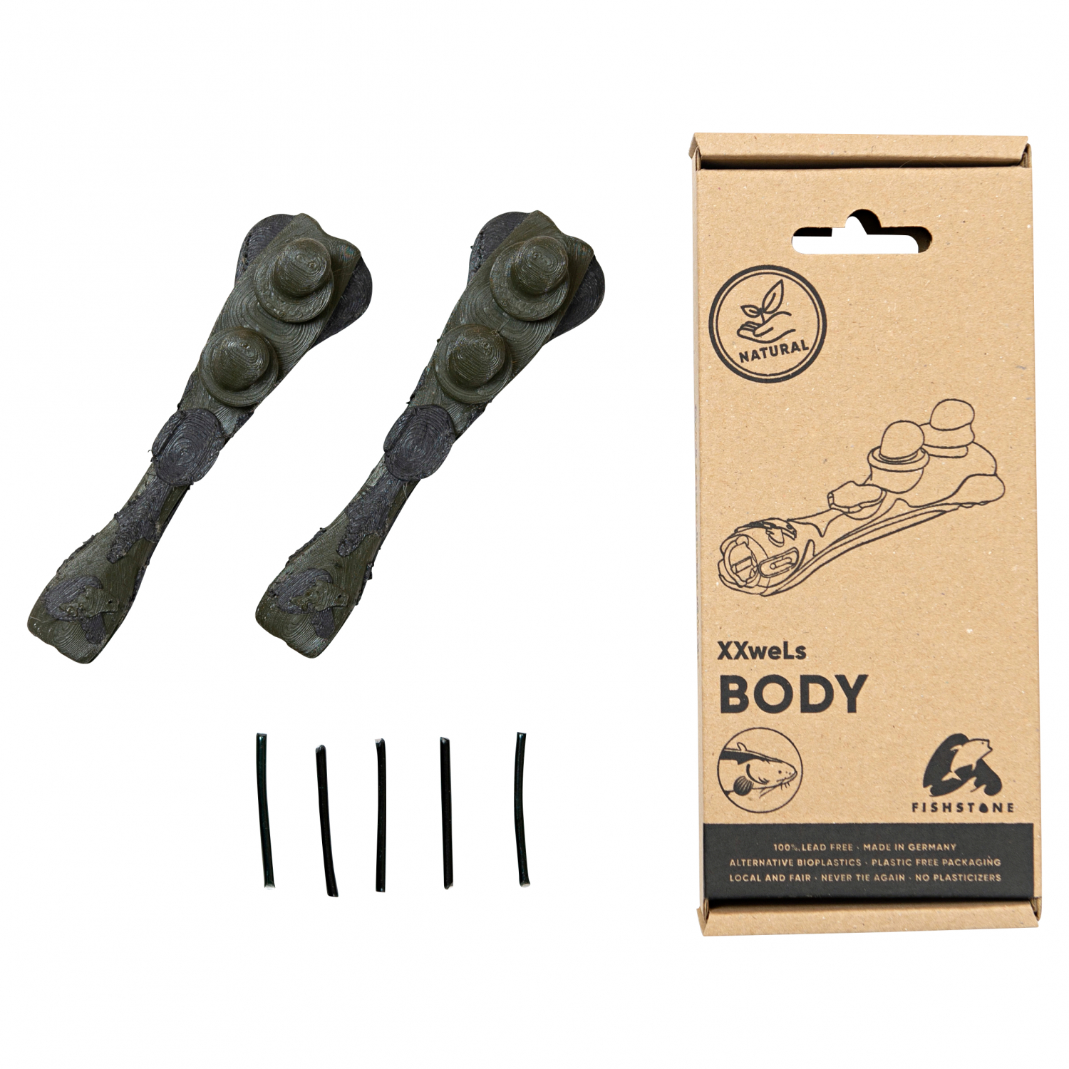 FISHSTONE XXweLs Body (Einzelteil - muddy)