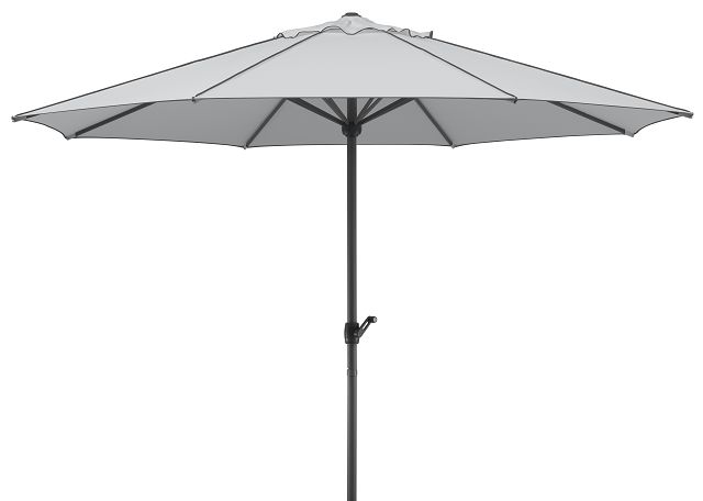 Schneider Schirme Schneider Sonnenschirm Adria, ca. 350 cm Ø, silbergrau