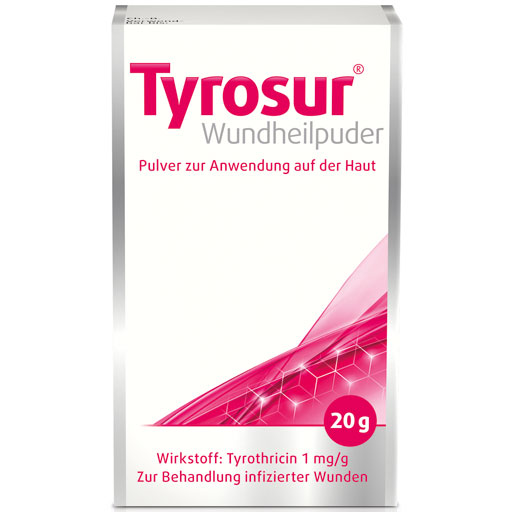 TYROSUR Wundheilpuder  20 g  Puder