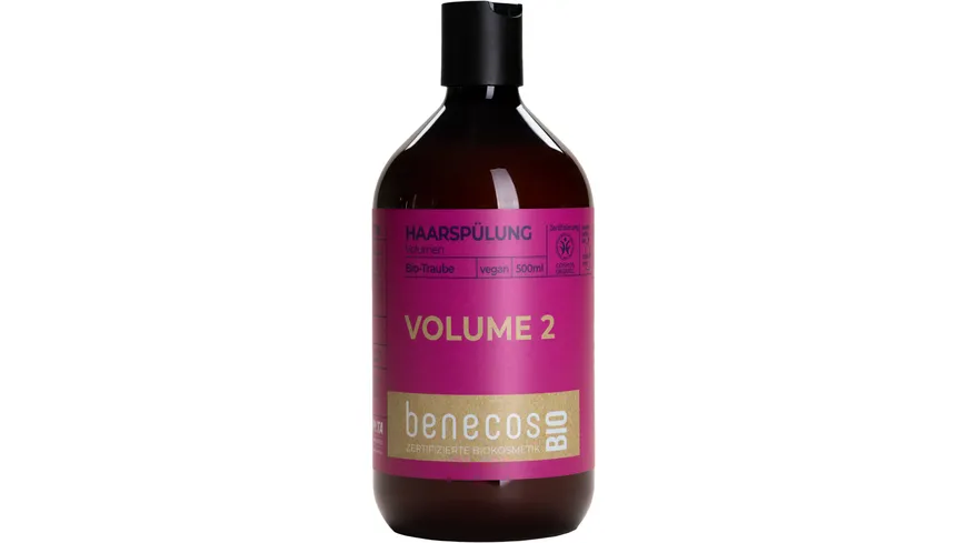 benecos BIO Haarspülung Volumen Bio-Traube 500 ml