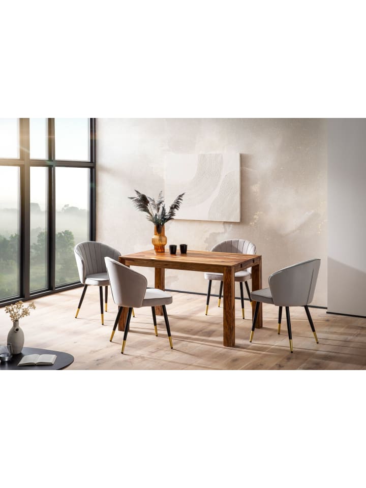 KADIMA DESIGN Esszimmertisch 120 - 200 cm Massivholz Zeitlos, Küchentisch günstig kaufen onesize