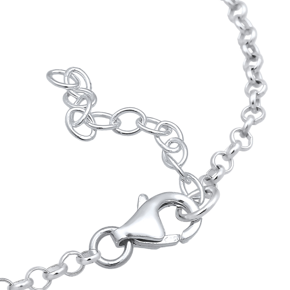 Elli Elli Bracelet Femme Symbole de l'Infini Basic avec Cristaux en Argent Sterling 92 Bracelet