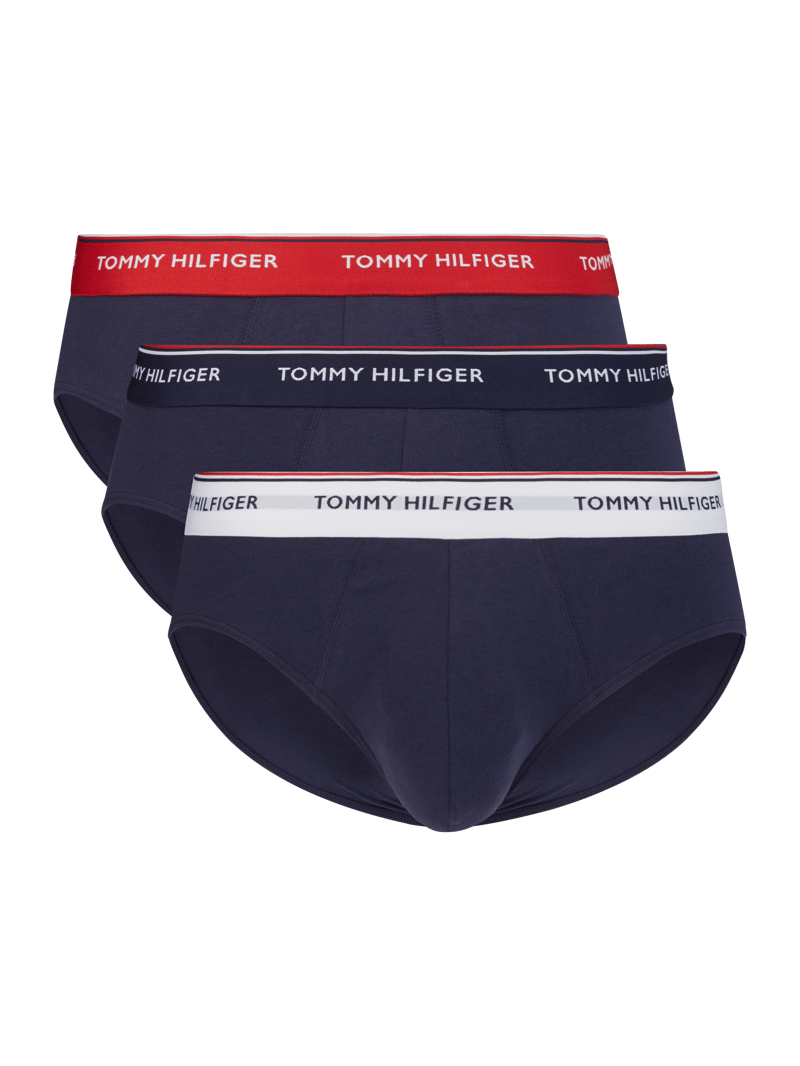 Slip im 3er-Pack in marineblau